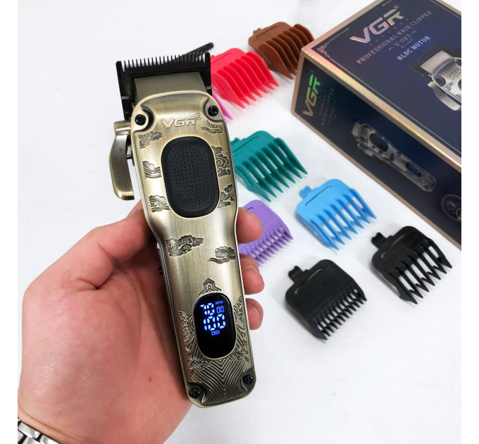 Акумуляторна машинка для стрижки VGR V-027