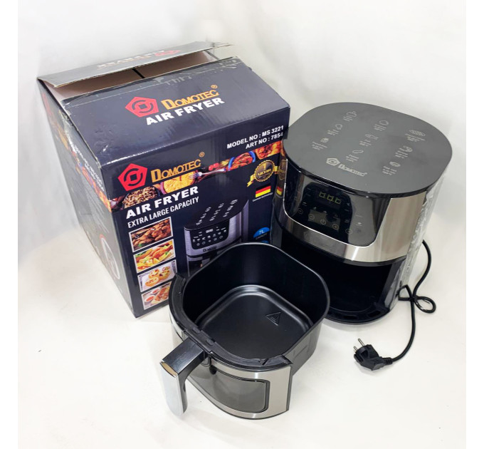 Аэрофритюрница для жарки без масла Domotec MS-3221 3500 Вт 7 л