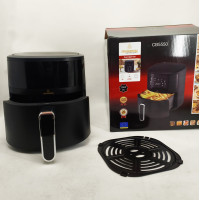 Аэрофритюрница без масла Crownberg CB-5550 2000Вт мультипечь с антипригарной чашей 5л и сенсорная