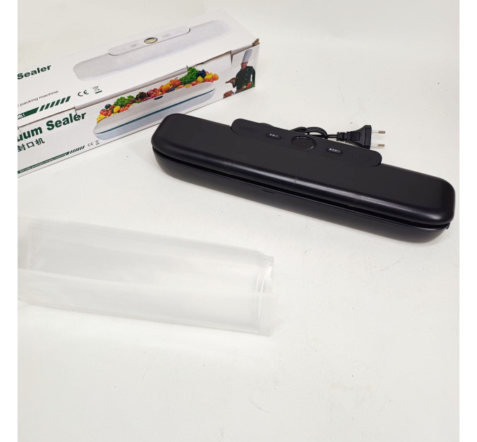 Вакуумний пакувальник автоматичний з дисплеєм Vacuum sealer NEW BLACK