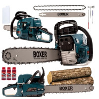 Бензопила Boxer BX-102 5,9 Квт С Двумя Направляющими И Цепями