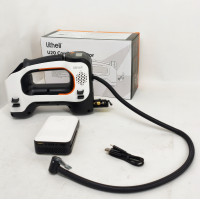 Аккумуляторный компрессор с фонарем Litheli питание от павербанка УМБ Litheli Power Bank 20000 мАч 45Вт