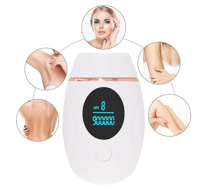 Лазерний епілятор Depilator Laser 36 Вт 8 рівнів 900 000 спалахів