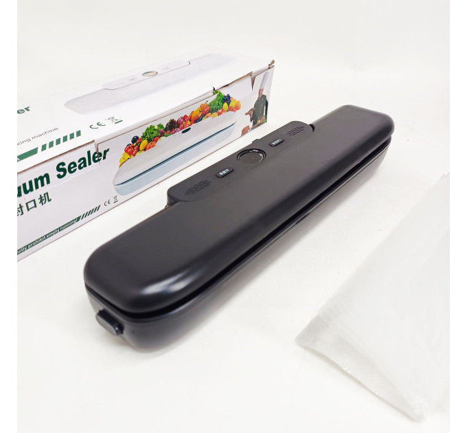Вакуумний пакувальник автоматичний з дисплеєм Vacuum sealer NEW BLACK