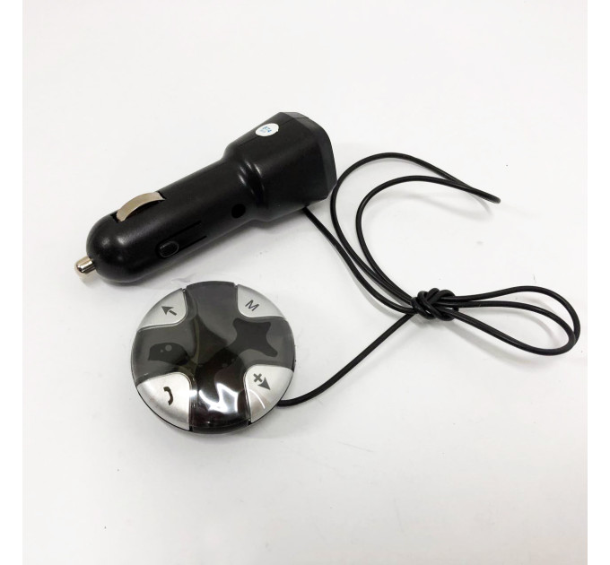 Трансмиттер модулятор MP3 UKC CM-S25 с магнитным держателем, Автомобильный трансмиттер bluetooth