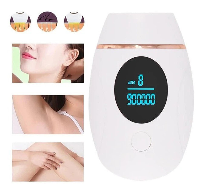 Лазерний епілятор Depilator Laser 36 Вт 8 рівнів 900 000 спалахів