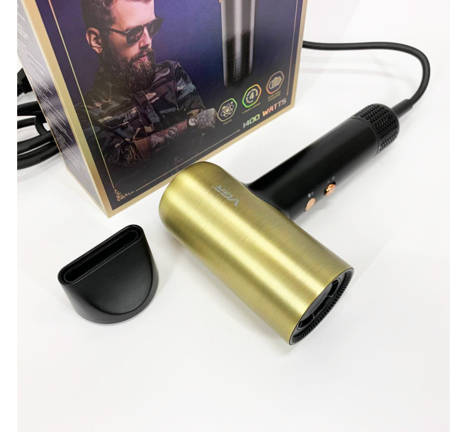 Фен профессиональный VGR V-441 с 3 уровнями обдува и 4 уровнями температуры