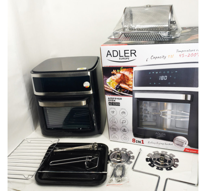 Аерофритюрниця Мультипіч Adler AD 6309 13Л 2500Вт