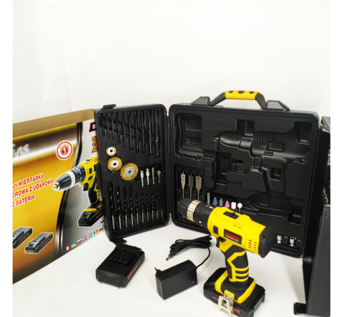 Портативний акумуляторний шуруповерт Boxer SR-041 24В