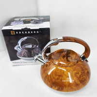 Чайник зі свистком Edenberg EB-1959 3л із капсульним дном Brown