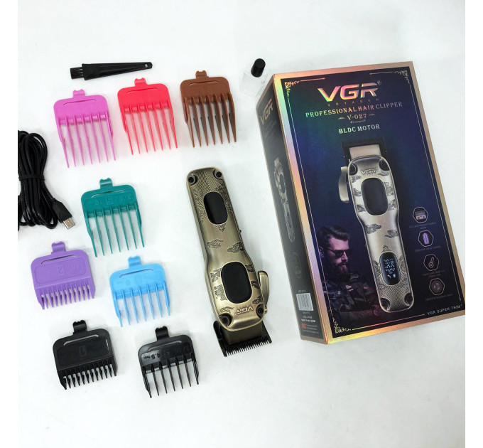 Акумуляторна машинка для стрижки VGR V-027