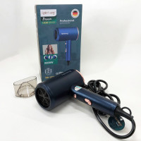 Фен Rainberg RB-2212 8800Вт з регуляцією температури та швидкості для сушіння та укладання волосся Blue