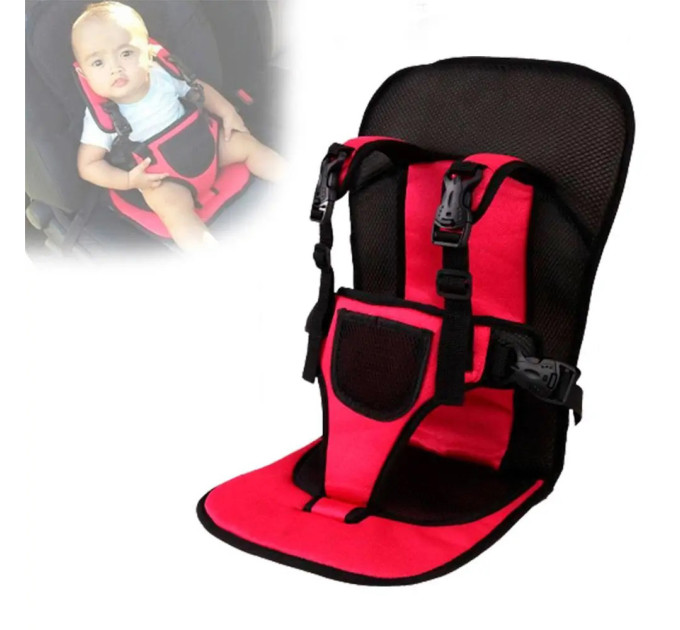 Дитяче автокрісло Multi Function Car Cushion до 5 років Red