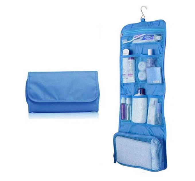 Органайзер дорожній сумочка Travel Storage Bag косметичка. Колір: синій