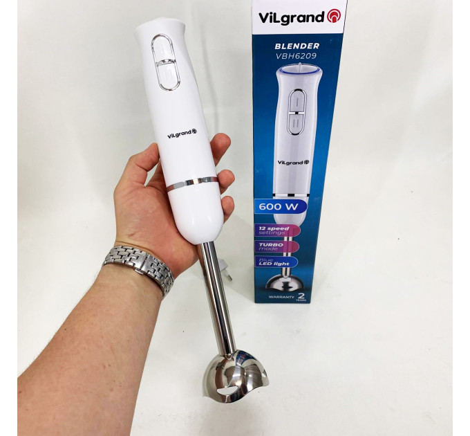 Блендер ViLgrand VBH6209. Цвет: белый