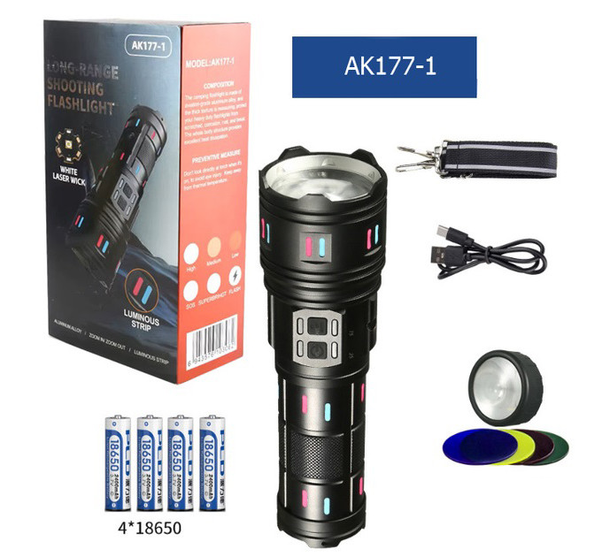 Фонарь AK177-1 PM60-TG 4х18650