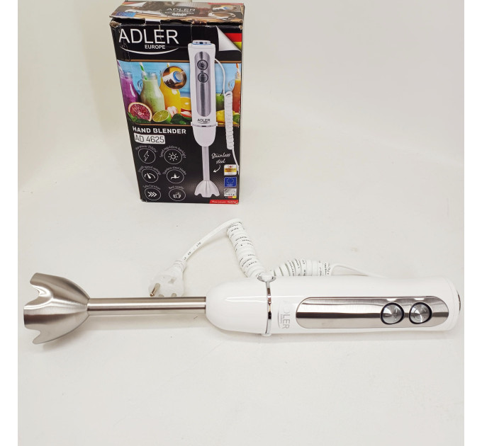 Блендер занурювальний Adler AD-4625w 850Вт White