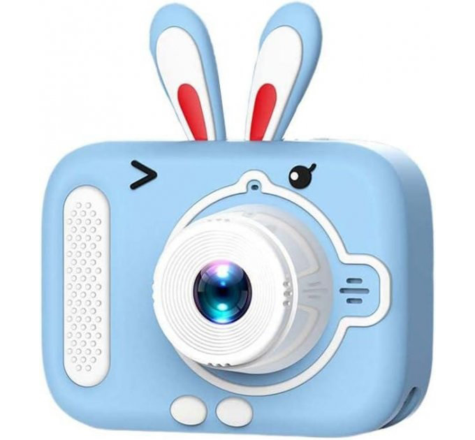 Дитячий цифровий фотоапарат X900 Rabbit Колір: блакитний