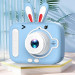 Дитячий цифровий фотоапарат X900 Rabbit Колір: блакитний