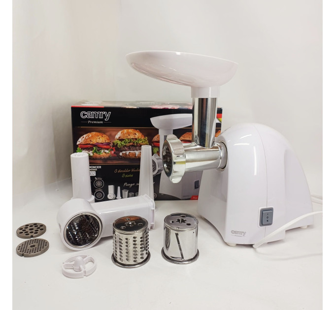 Функциональная мясорубка с насадками Camry CR 4802