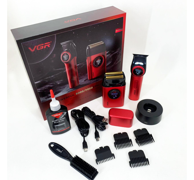 Комплект VGR 2 в 1 V-977 V-377 RED
