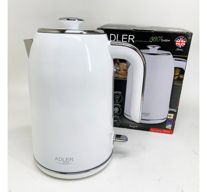 Электрочайник Adler AD 1341 0.8л 1850Вт