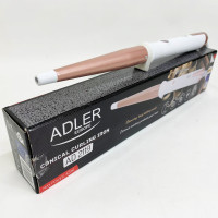 Плойка коническая Adler AD 2119 керамическое покрытие от 13 до 25 мм 45Вт