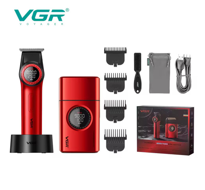 Комплект VGR 2 в 1 V-977 V-377 RED