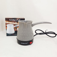 Електрична турка Sokany SK-219 500мл 500Вт для кави Gray