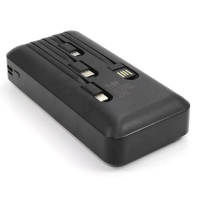 Power Bank King Power KP-27 20000 mAh 4 вбудованих кабеля