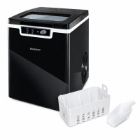 Льодогенератор для дому та бару Silver Crest SEMK 105 A1 1.8 л з індикатором додавання води та наповнення