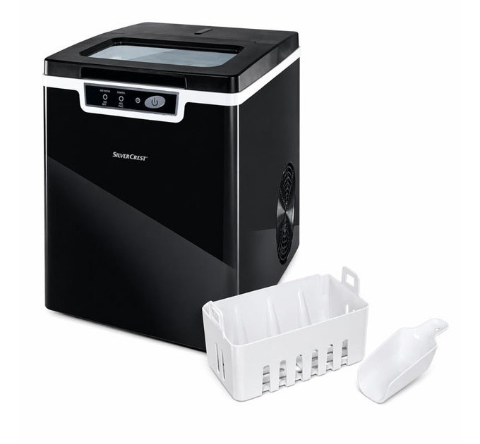 Льдогенератор для дома и бара Silver Crest SEMK 105 A1 1.8 л с индикатором добавления воды и наполнения