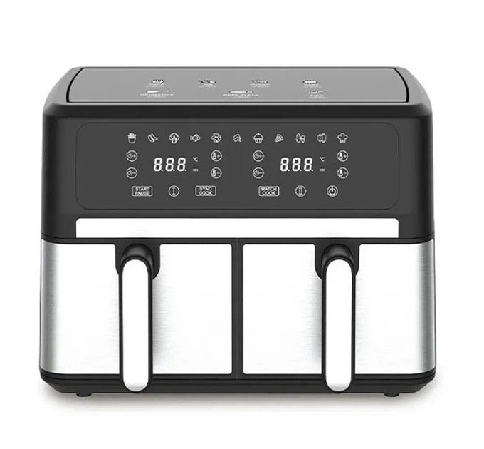 Аерофритюрниця Sokany SK-10041 Air Fryer безмасляного приготування сенсорне керування 8л 1800Вт