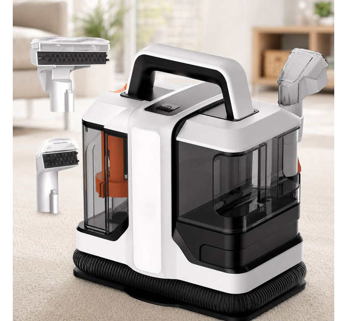 Миючий пилосос для чищення килимів, диванів, салона авто Domotec MS-4415 4200Вт 1080мл