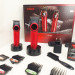 Набор VGR 2 в 1 V-001 V-977 RED, аккумуляторная машинка для стрижки и триммер. Цвет: красный