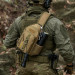 Тактическая сумка через плечо Cordura 1000D слинг с системой MOLLE