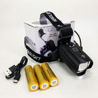Фонарь налобный BL-T35-P160 3x18650