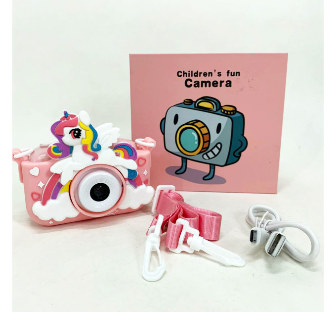 Дитячий фотоапарат X2A PINK