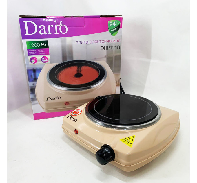 Настольная плита электрическая DARIO DHP121B