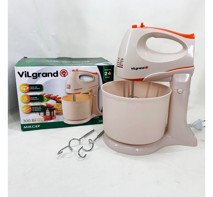 Миксер ViLgrand VHM3017B Beige