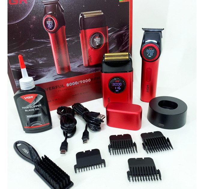 Комплект VGR 2 в 1 V-977 V-377 RED