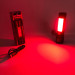 Поисковый фонарь с зумом белого и красного света USB-C зарядка