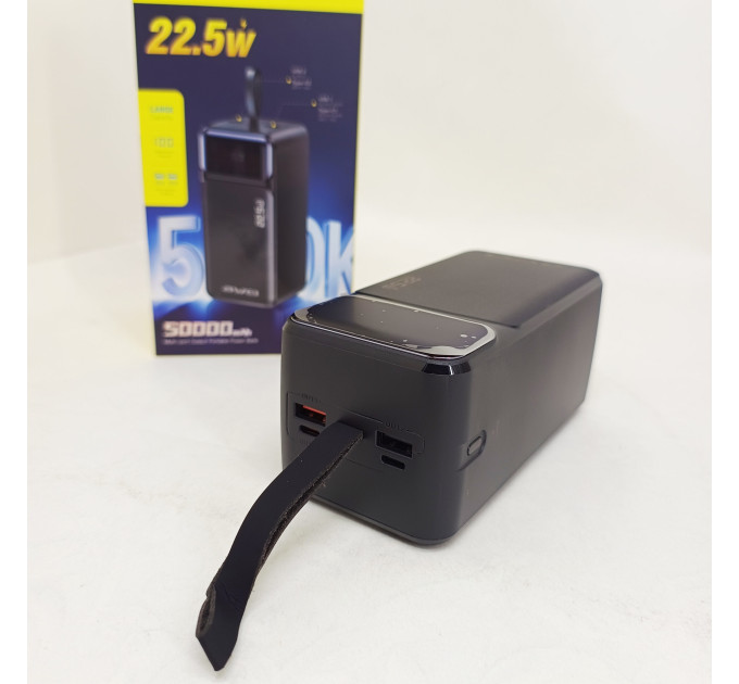 Портативный павербанк Awei PA-13 50000mAh с функцией быстрой зарядки 22.5W