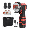 Аккумуляторная мини шлифмашина Boxer BX-3293 АКБ 2x18V скорость вращения 12500 об/мин диаметр диска 76мм