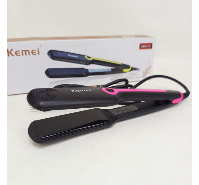 Щипці KEMEI для волосся гофре KM-2116 45Вт Pink