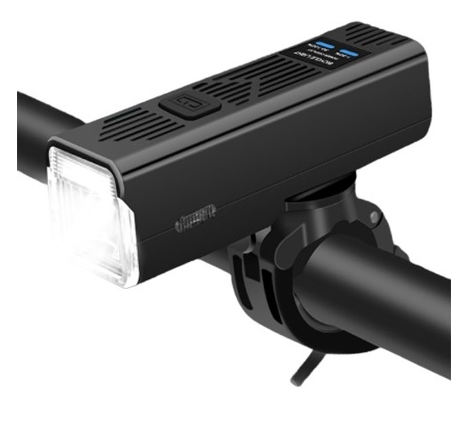 Велофара с сигналом Waterproof MT-007-T6 450Lum 18650 с выносной кнопкой, Долговечный велосипедный фонарь