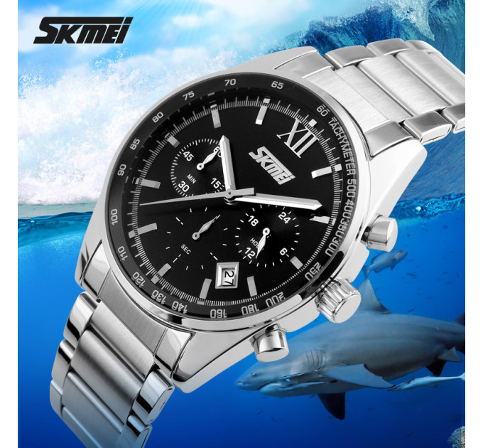 Годинник наручний чоловічий SKMEI 9096BK