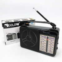 Портативный Радиоприёмник всеволновой GOLON RX-607 AC, Переносной приемник fm am, FM-приемники