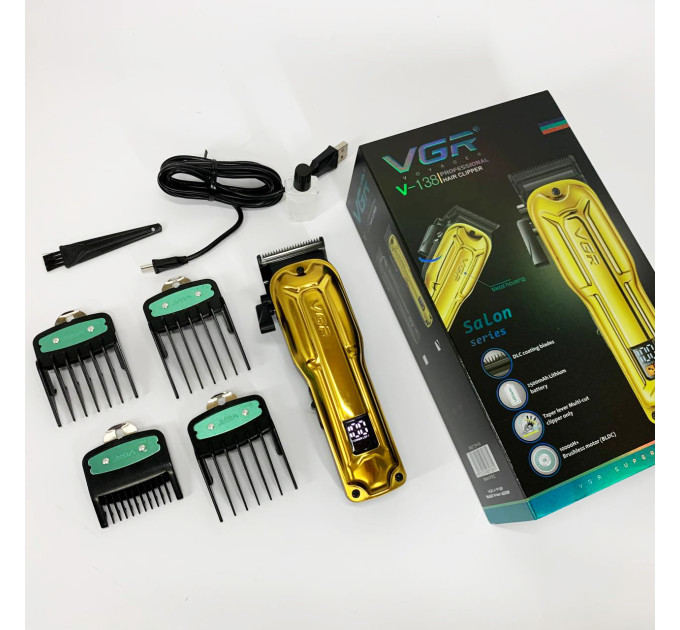 Акумуляторна машинка для стриження VGR V-138
