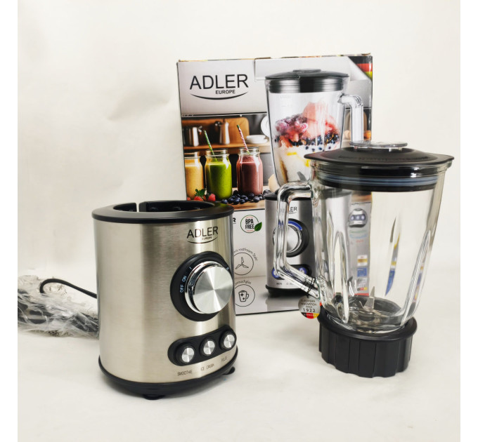 Блендер стаціонарний Adler AD 4078 1.5л 1700Вт